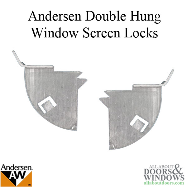 Gliding Window Screen Locks