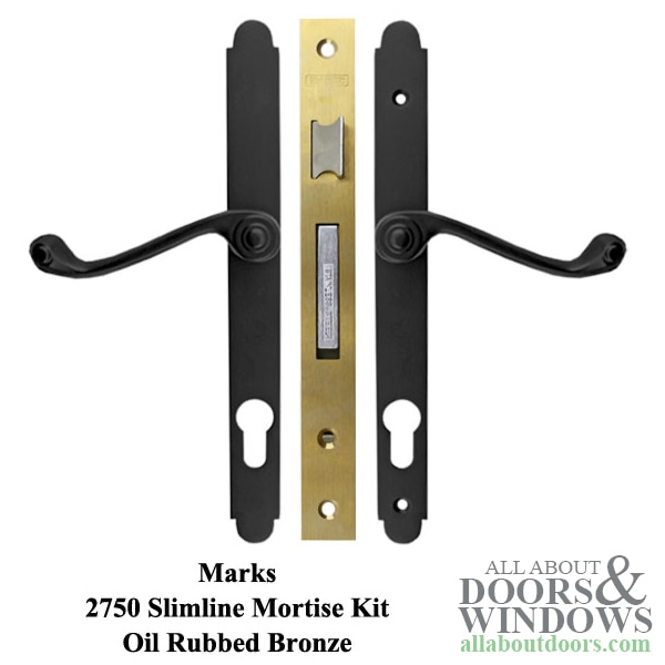 Marks Lock 2750 Slim Line Storm/ Security Door Lock