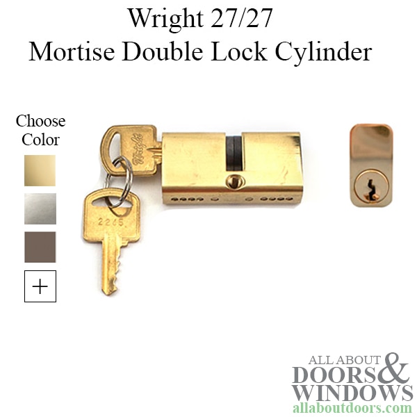 Wright storm door locks