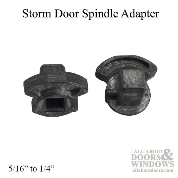 Andersen Replacement Windows >> Adapter, Storm Door Spindle 1/4 to 5/16 Andersen Replacement Windows >> Adapter, Storm Door Spindle 1/4 to 5/16