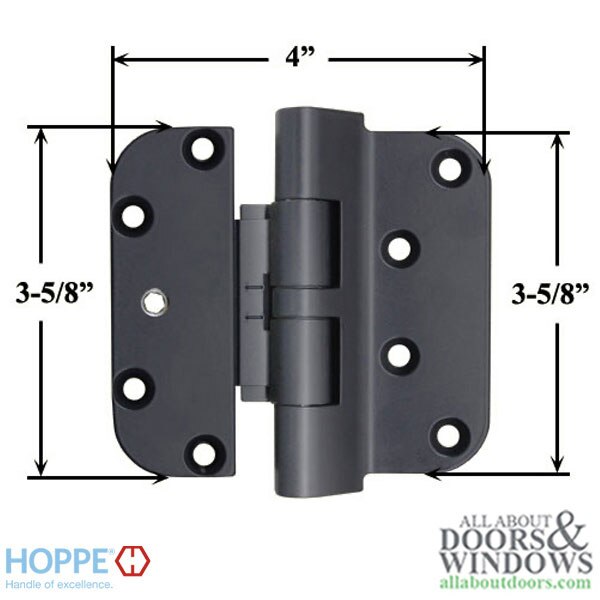 Hoppe Guide Hinge Dimensions