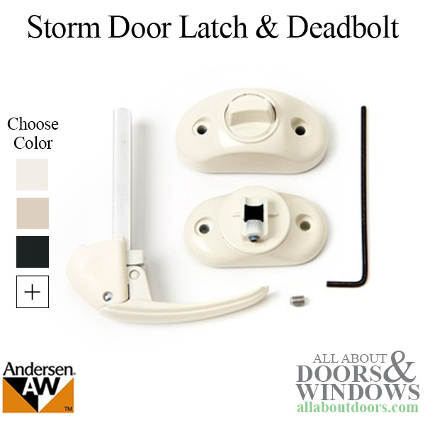 Storm Door Interior Handle and Lock