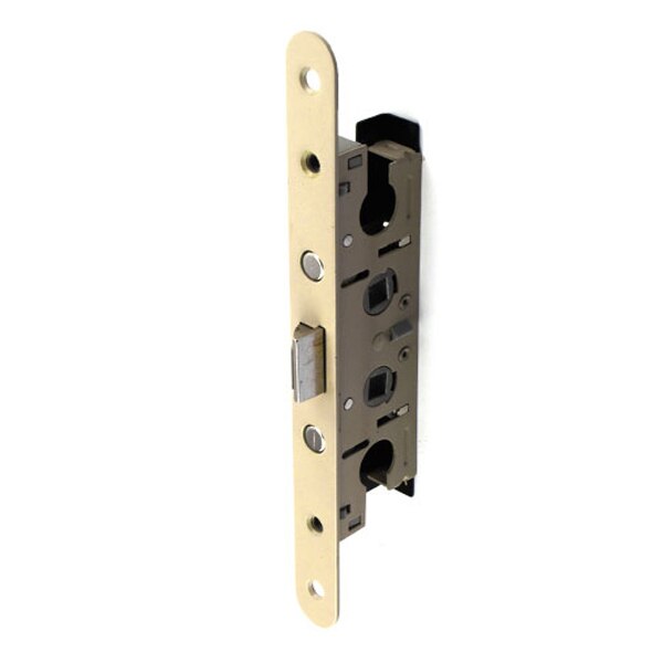 Poignée De Porte Pella Laiton Poli - Main Gauche, Avec Clé, Modèle 9060003-PB