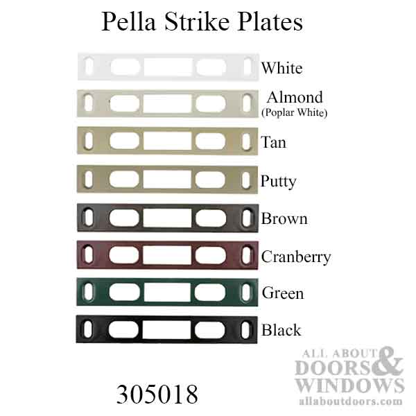 Pella Strike For 2 Bolt Mortise Lock Choose Color