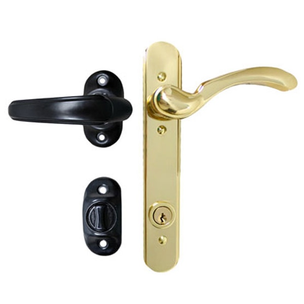 Andersen Emco Keyed 3 Post Storm Door Hardware with Deadbolt - For 1-1/2 Inch Doors
