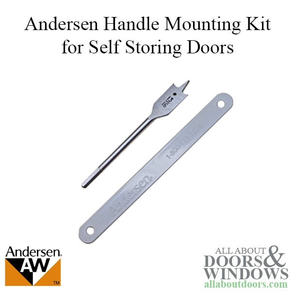 Andersen handle mounting kit for 200 series self storing doors