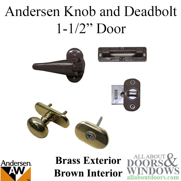 Andersen Door Knob and Deadbolt