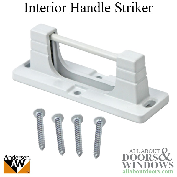 Interior Handle Storm Door Striker