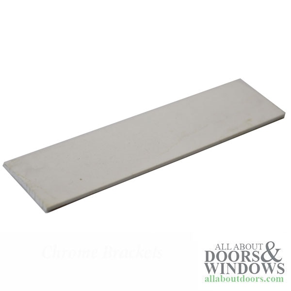 Plastic Shim Setting Block – 7/8 x 3 Inch x 1/16 Inch for Window & Glass Installation