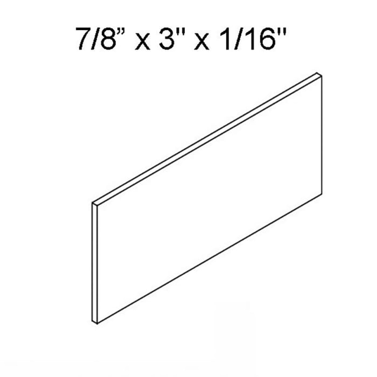 Internal Setting Block Plastic Shim Setting Block