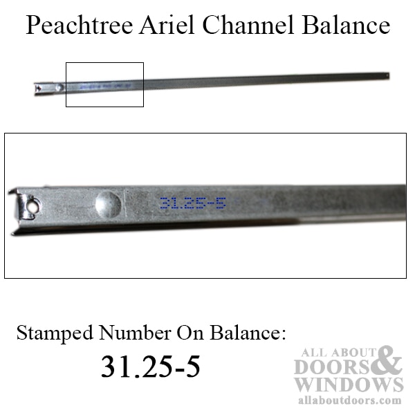 Peachtree Ariel Channel Balance – 31-1/4-5 