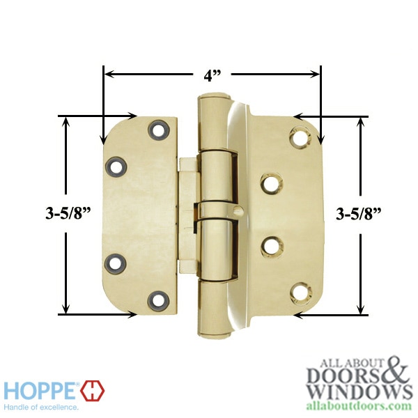 Hoppe Set Hinge Dimensions