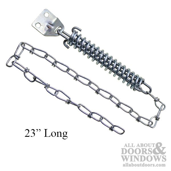 23 Inch Storm Door Spring Wind Chain Aluminum