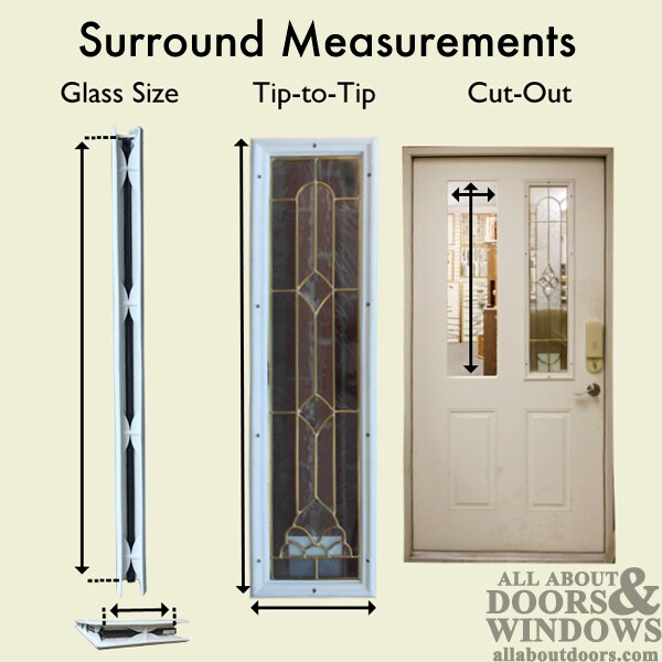 Therma Tru 7 X 64 1 Lite Surround No Glass Door Lite