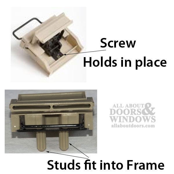 Peachtree Window Parts: Sash Lock for Casement Windows - Choose Color