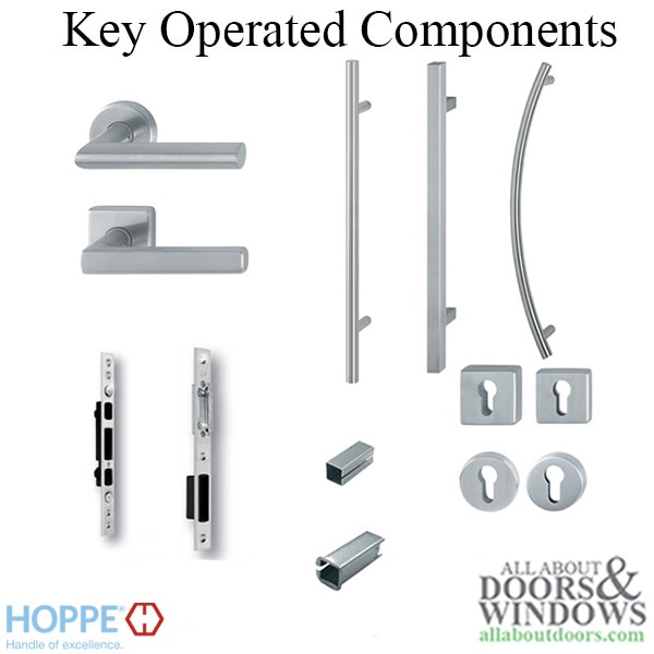 Hoppe Dallas Half Handle for Interior Entrance Doors