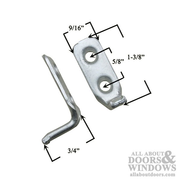 Peachtree Ariel DH Aluminum Upper Sash Pivot Pin