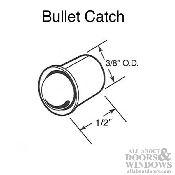 Mini Bullet Catch Dimensions