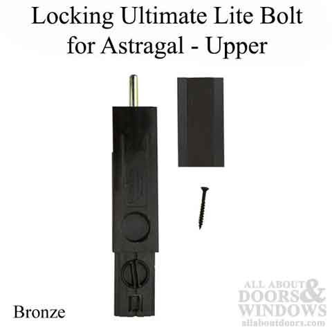 Locking Ultimate Lite Bolt for Astragal, Upper
