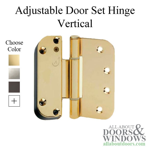 Vertical Adjustable Set Hinge