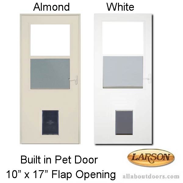 Larson Storm Door Size Chart