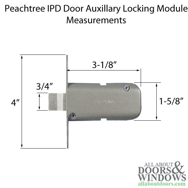 Auxiliary IPD Locking Module Peachtree Citadel Door OX