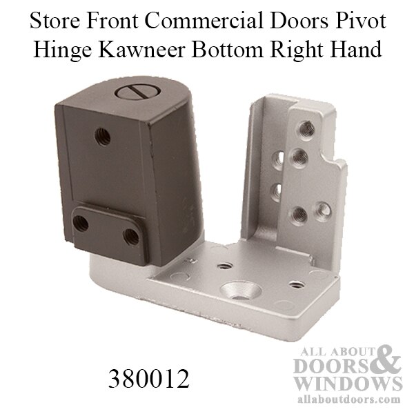 Store Front Commercial Doors Pivot Hinge Kawneer Bottom Rh
