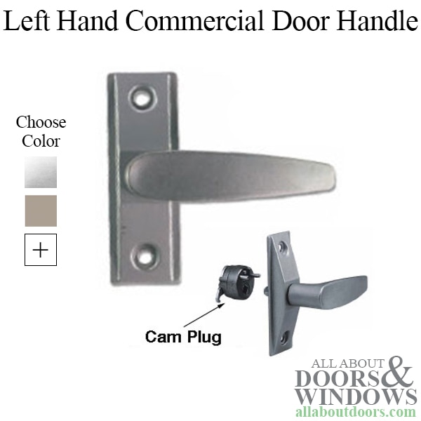 Left Hand Commercial Door Handle