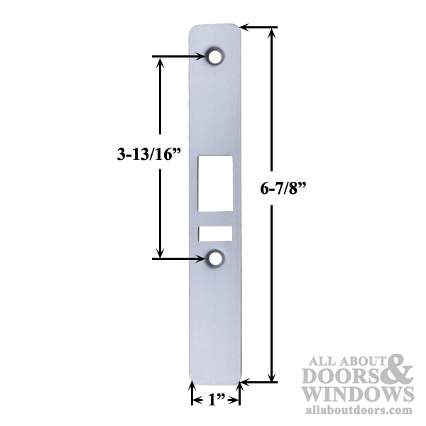 Faceplate Deadlatch Flat w/ Screws