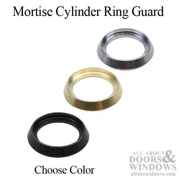 Steel Mortise Cylinder Guard Rings Narrow Locksmith 5 Qty 