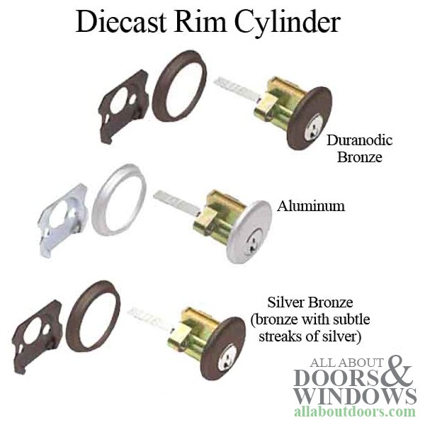 Diecast Rim Cylinder Finish Choices