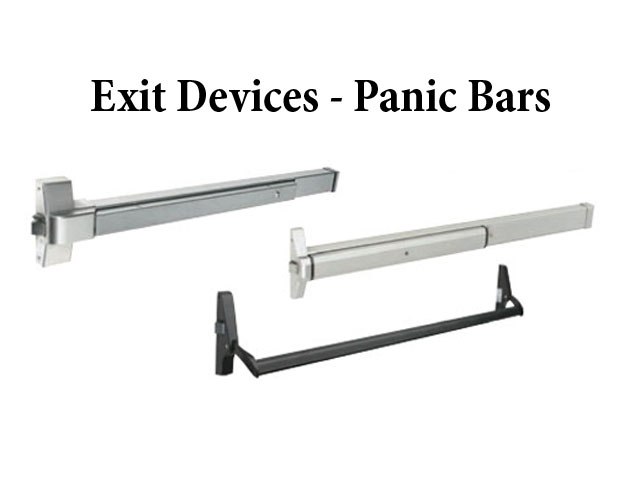 FAST PUSH - panic exit device, rim version