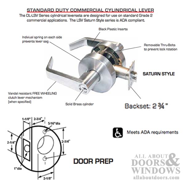 Classroom Lever Lock