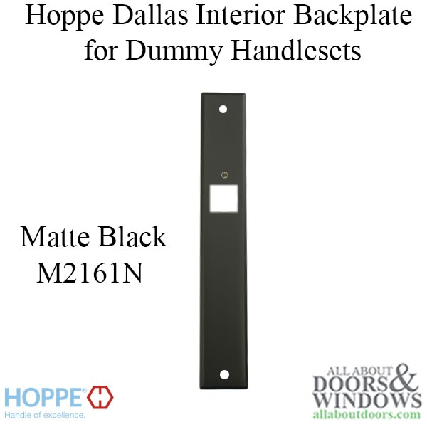 HOPPE Dallas Interior Backplate