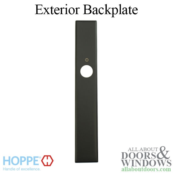 HOPPE Dallas Exterior Backplate