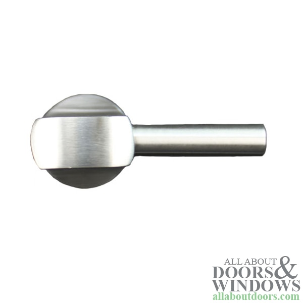 L-Knob only for Hoppe Non-Logo Stainless Steel Cylinder