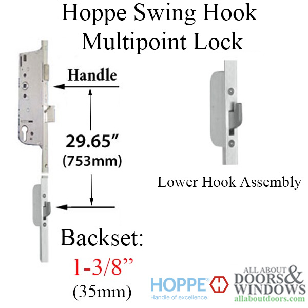 HLS® 9000 Swing Door Standard Handle Set Installation Instructions