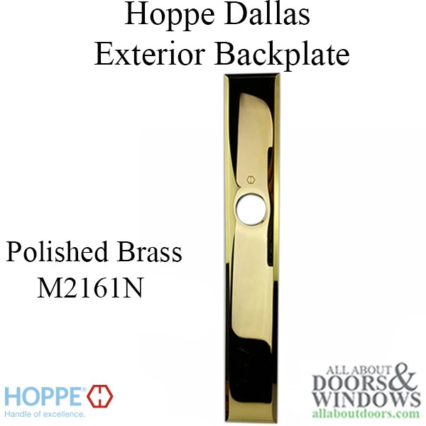 Dallas Exterior Back Plate