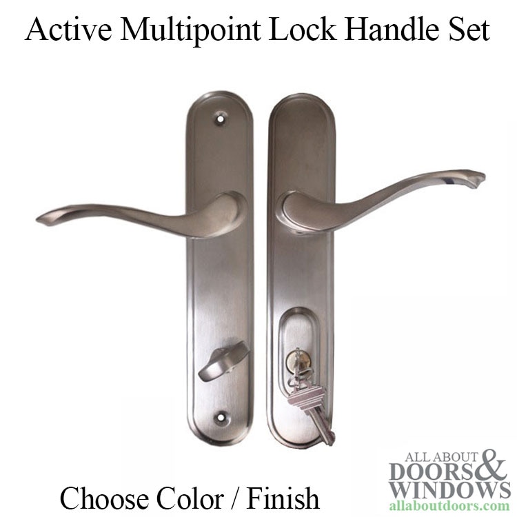Active Handle Set – 400B Right Hand – Cambridge Multipoint Lock Trim