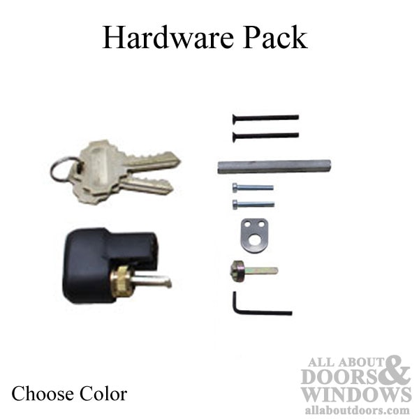 Emtek Hardware Pack – Andersen 1371 Series Multipoint Lock Trim – Choose Color