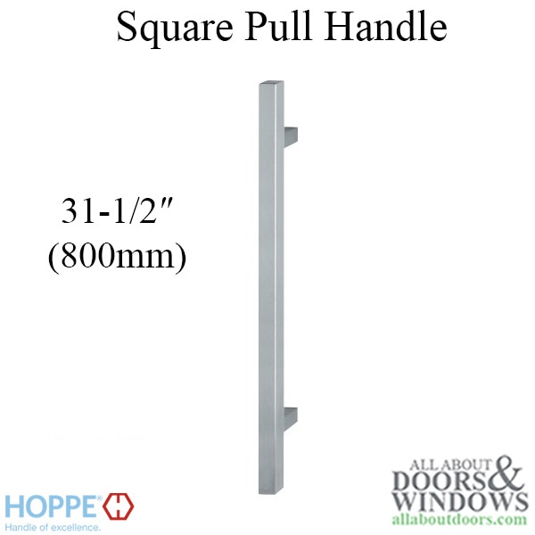 Hoppe Bar-Shaped Square Pull Handle