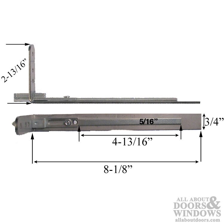 Corner Drive Shootbolt Extension 20mm Face - Stainless Steel | Secure Locking Hardware