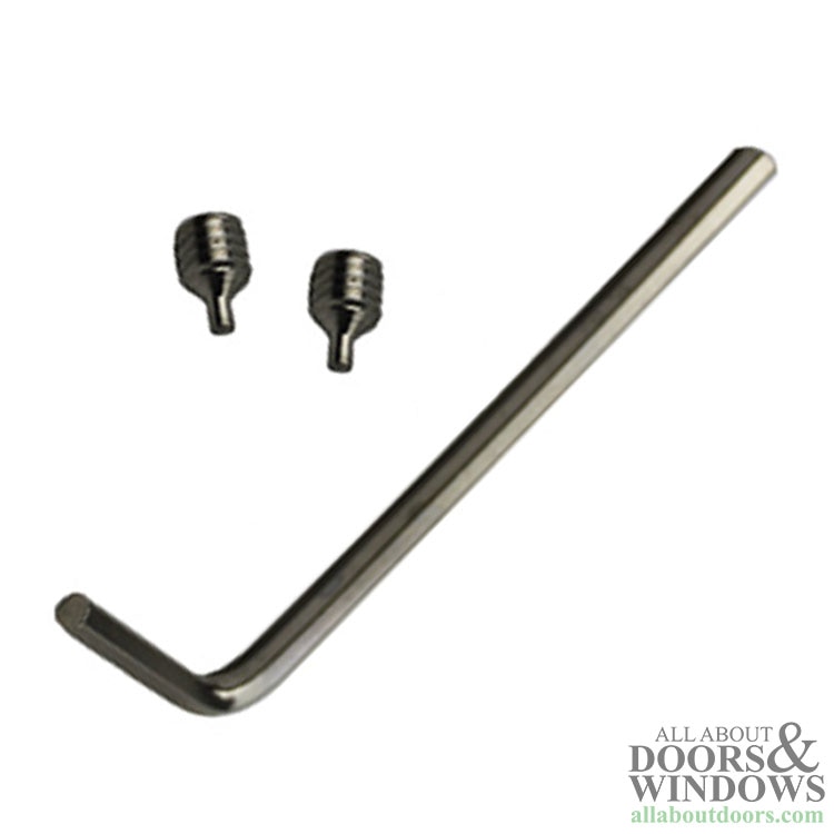 Winkhaus Set Screws and Tool for Fontana and Other Patio Door Handles