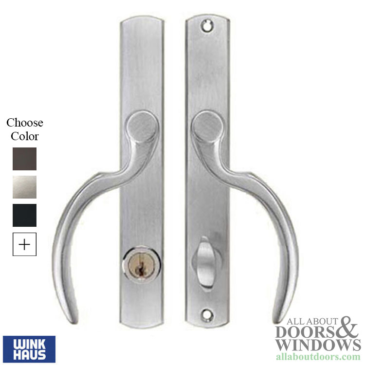 Fontana Keyed Entry Trim for Winkhaus Sliding Door Hardware