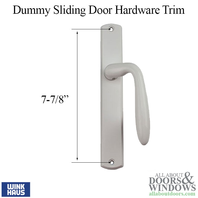 Botticelli Dummy Winkhaus Sliding Door Hardware Trim