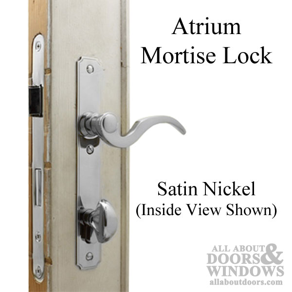 Atrium Door Hardware The Atrium Lock Brass Mortise Lock