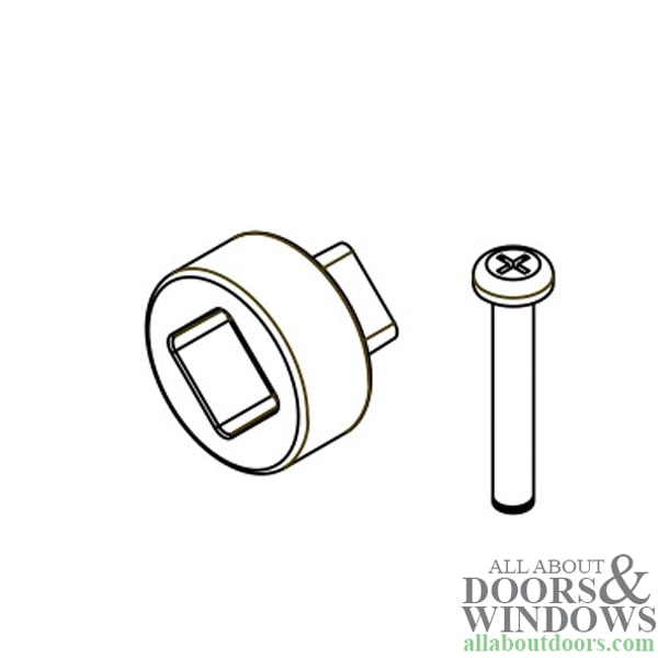 1/2" Spacer for Lever / Handle Extension for Trilennium® locks