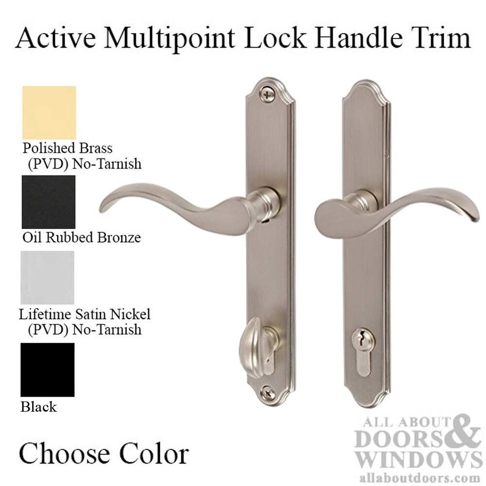Multi-point Lock Handle Trim