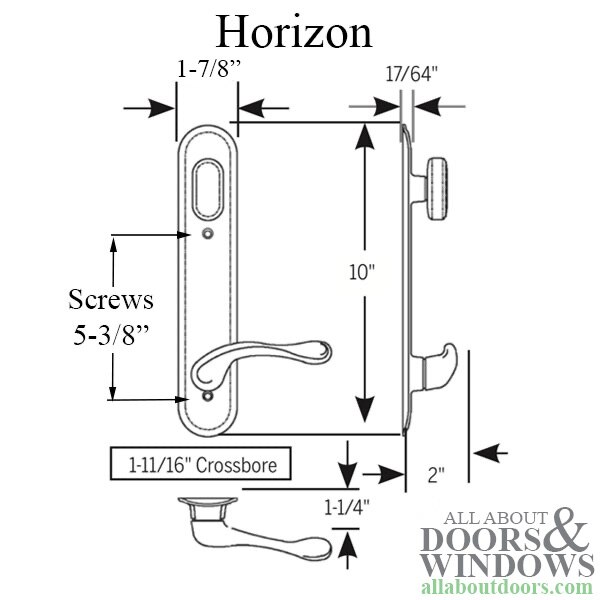 Peachtree Passive T-Turn Drive 3020 Series Handle set