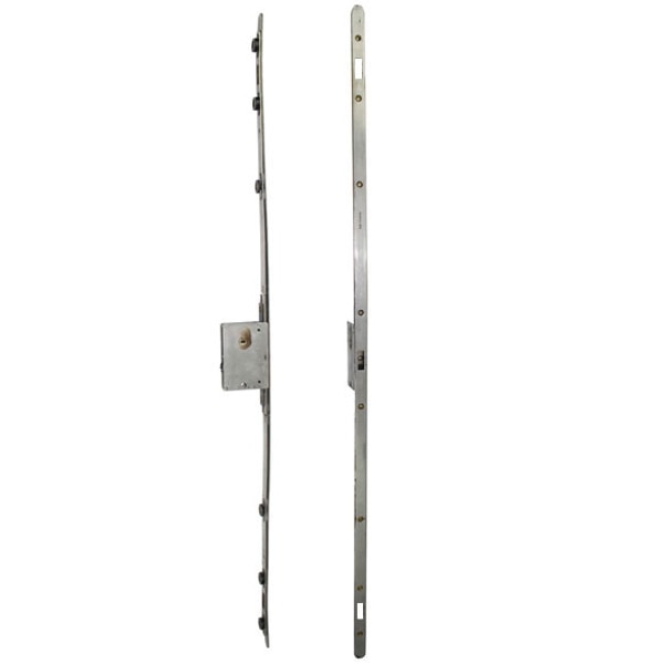 Marvin Sliding Door Lock with 3 Hooks, Backset is 1.75 inches or 45mm